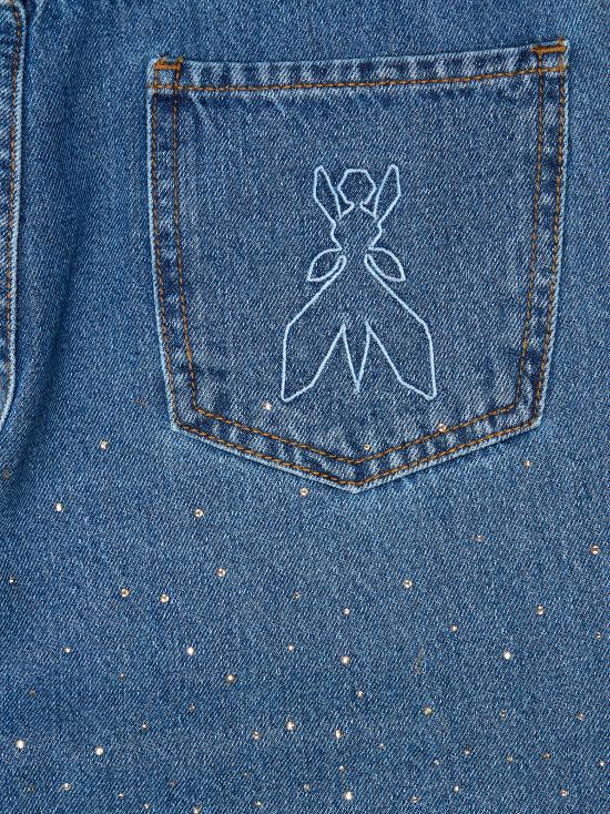 26SS [키즈] 파트리지아페페 진 7P0428D149 CB16 BLU - PATRIZIA PEPE