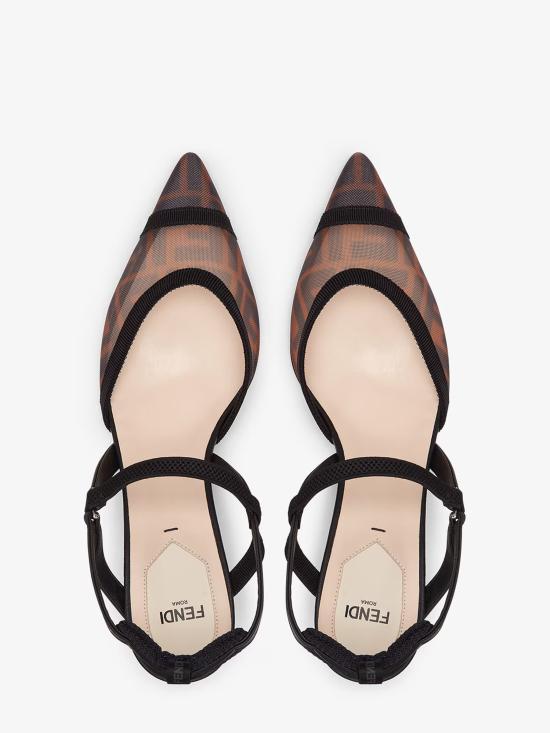 26SS 펜디 힐/펌프스 8J8589AQ6U F13TU Brown - FENDI