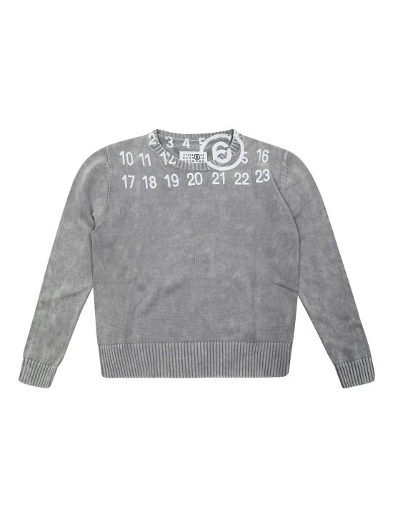 26SS [키즈] MM6 메종마르지엘라 가디건 M61027 MM07W M6907 GRIGIO