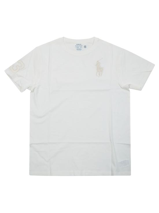 26SS [키즈] 폴로 랄프로렌 티셔츠 323832907505 DECKWASHWHITEC8228 BIANCO