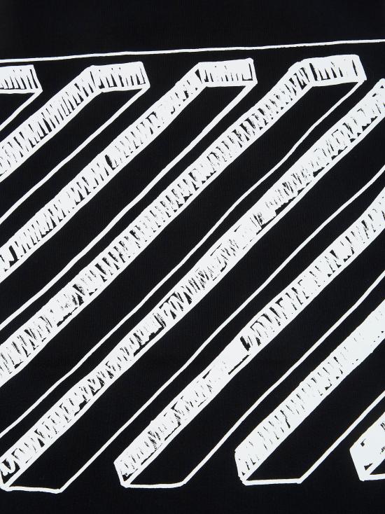 26SS [키즈] 오프화이트 티셔츠 44BAA002S26J009 001 NERO - OFF WHITE