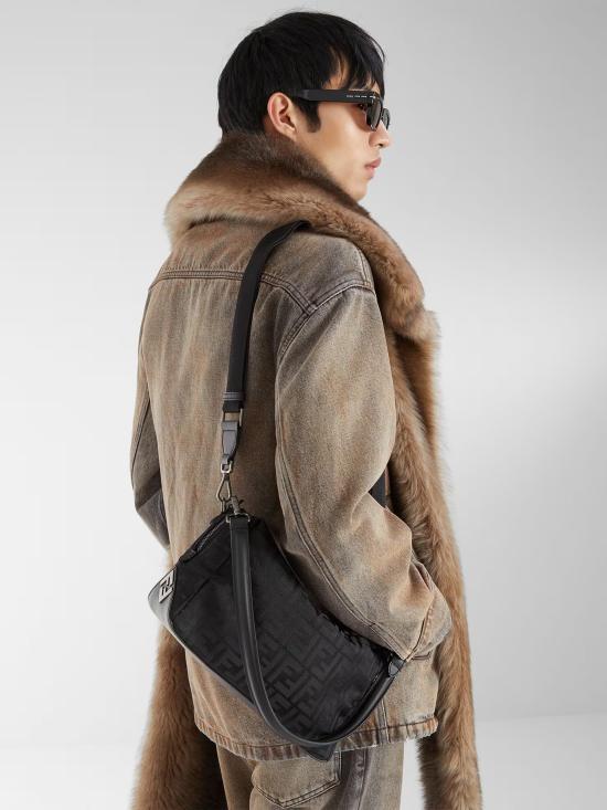 26SS 펜디 FF 펜디 루이 미디엄 7VA672AVC6 F0SAJ Black - FENDI