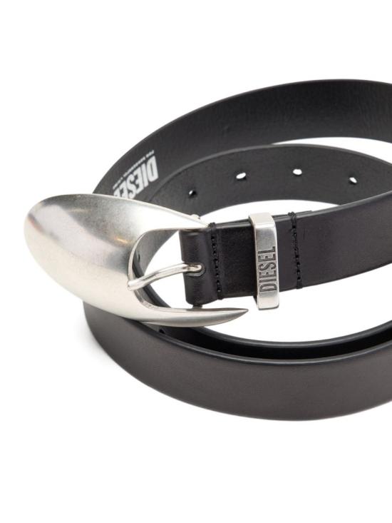 26SS 디젤 가죽 벨트 X10893 PR666 T8013 Grey - DIESEL