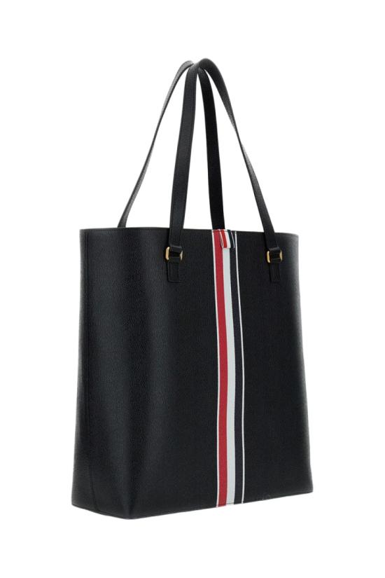 26SS 톰브라운 그레인 헥터 미디움 툴 토트 UAG250A00198001 Black - THOM BROWNE