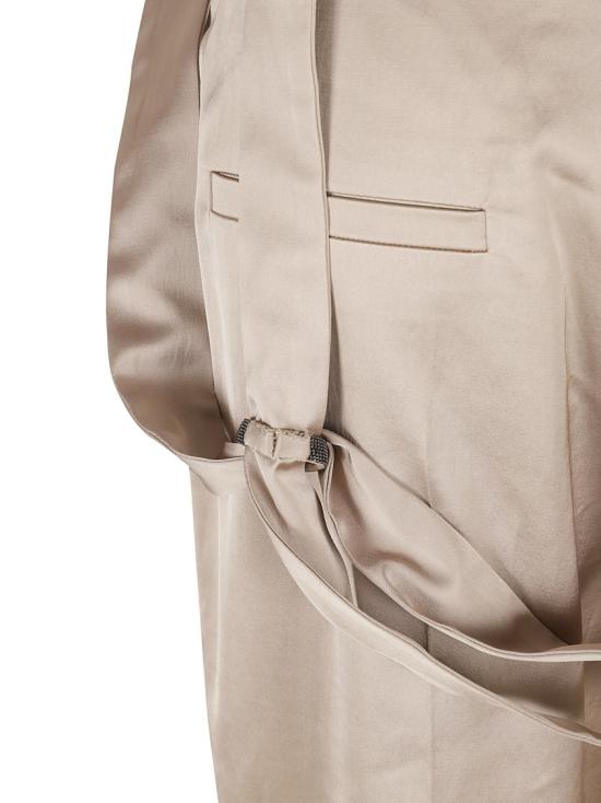  브루넬로 쿠치넬리 스트레이트 팬츠 M0H86P8288 C8704 Neutrals - BRUNELLO CUCINELLI