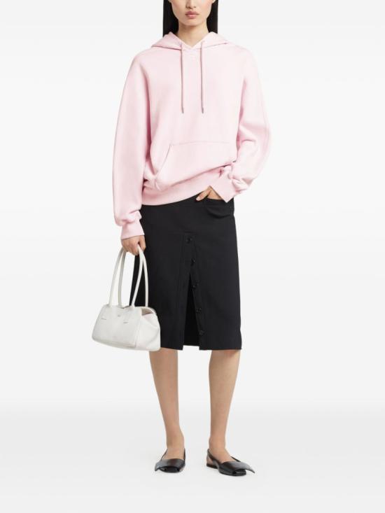 26SS 쿠레쥬 후드 티셔츠 126JHO049JS0266 5022 Pink - COURREGES