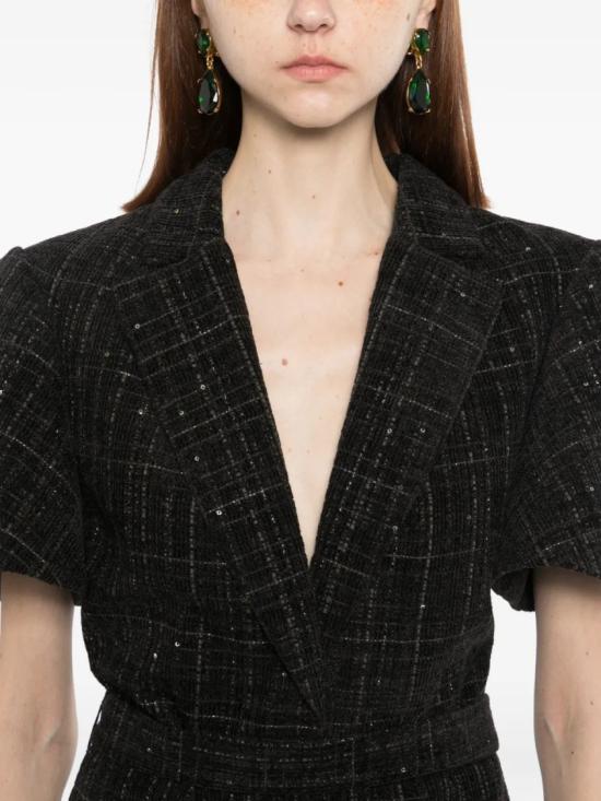  사이드 코베이시 점프수트 트위드 숏 - SAIID KOBEISY
