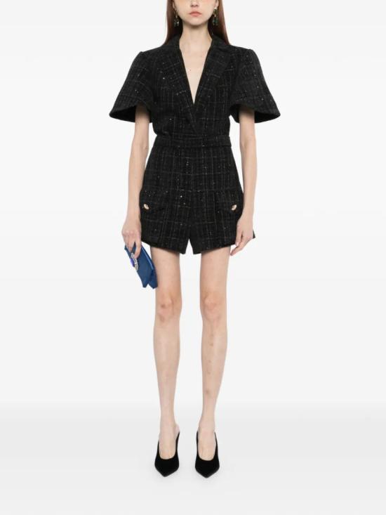  사이드 코베이시 점프수트 트위드 숏 - SAIID KOBEISY