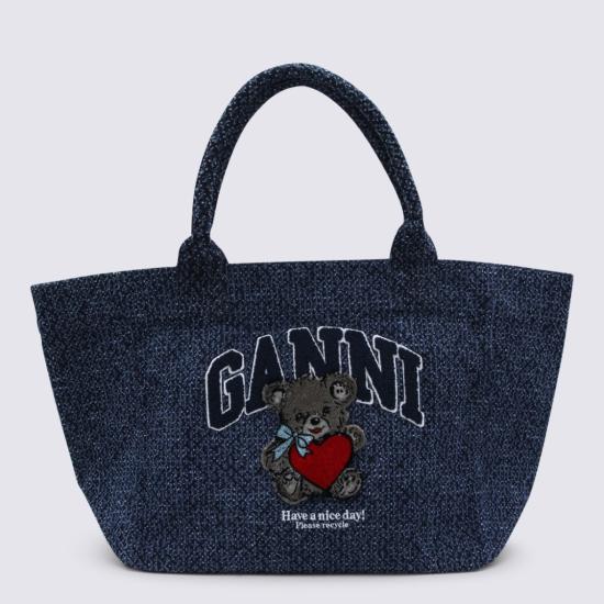 26SS 가니 토트백 B2110028077 Black - GANNI