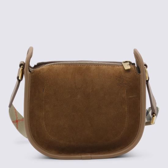 26SS 버버리 미니 B 클립 메신저 백 8120200A3819 Brown - BURBERRY