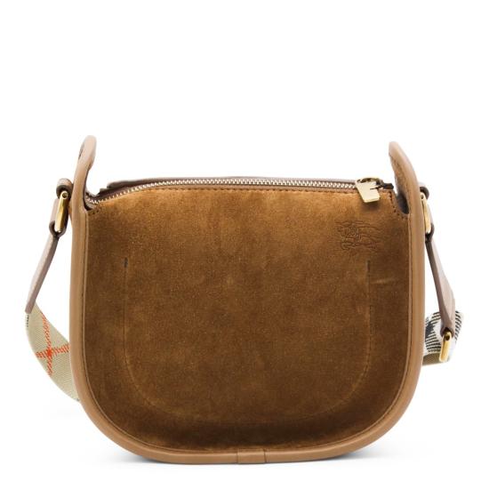 26SS 버버리 미니 B 클립 메신저 백 8120200A3819 Brown - BURBERRY