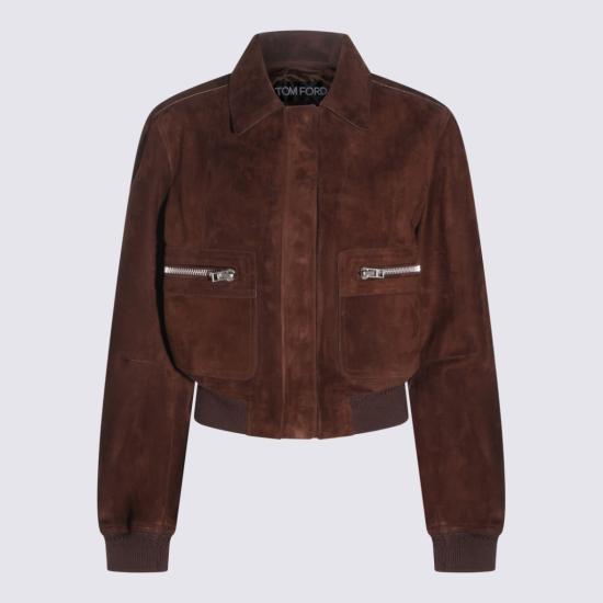 26SS 톰포드 자켓 CSL794LEX417EBB Brown - TOMFORD