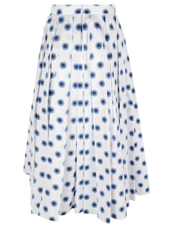  알렉산더 맥퀸 롱 스커트 684284QDAMI4155 White - ALEXANDER MCQUEEN