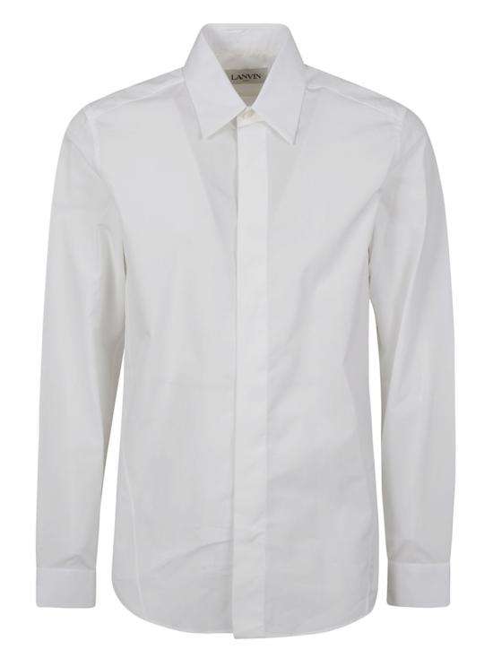  랑방 긴팔 셔츠 SI00015600P2301 White