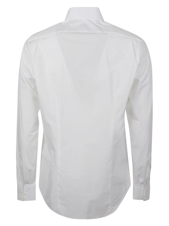  랑방 긴팔 셔츠 SI00015600P2301 White - LANVIN