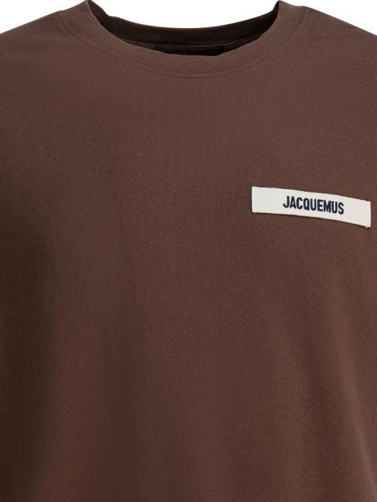 26SS 자크뮈스 탑 25HTSM00133AJ00226880 Brown - JACQUEMUS