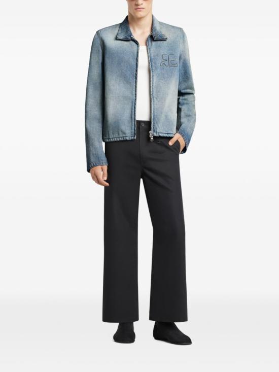 26SS 쿠레쥬 데님 자켓 126DBL328DE0058 7055 Blue - COURREGES