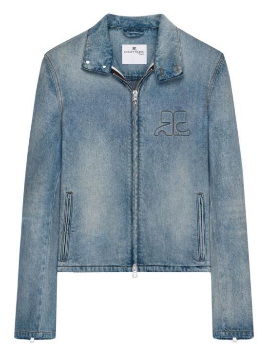 26SS 쿠레쥬 데님 자켓 126DBL328DE0058 7055 Blue