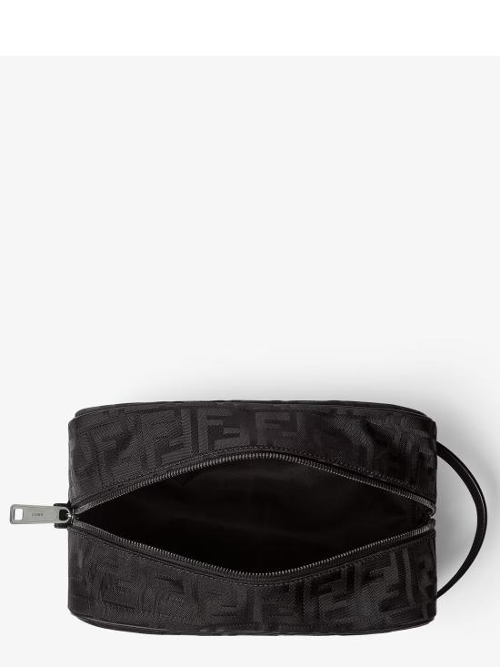 26SS 펜디 FF 자카드 패브릭 토일레트리 케이스 7N0141AVC6 F1USQ Black - FENDI