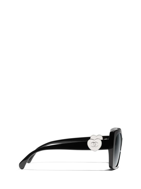 26FW 샤넬 선글라스 CH5519 C501S4 BLACK - CHANEL