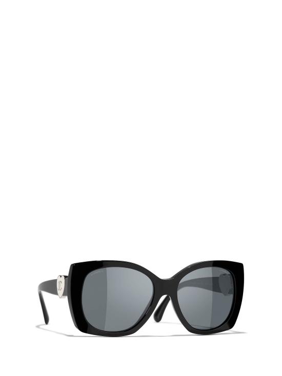 26FW 샤넬 선글라스 CH5519 C501S4 BLACK - CHANEL