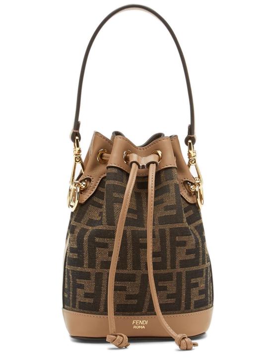 26SS 펜디 몬트레조 패브릭 미니 백 8BS093ALP3 F1AOE Brown