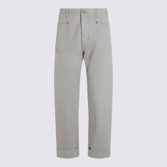 26SS 비비안웨스트우드 로고 패치 5포켓 진 로고 패치 5포켓 진 2802003GW01C1B412 Blue - VIVIENNE WESTWOOD