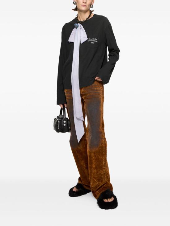 26SS 아크네 스튜디오 크로스백 C10276 900 BLACK DOM - ACNE STUDIOS