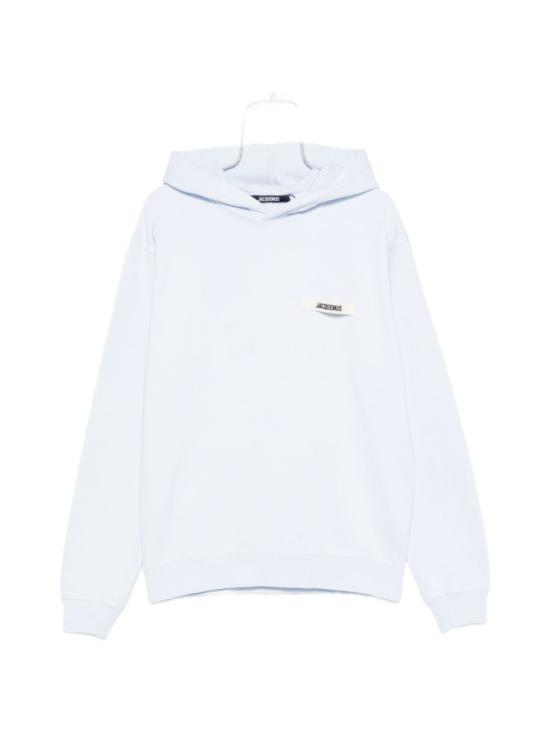 26SS 자크뮈스 그로그랭 후드 티셔츠 HOM00247 AJ00126 321 Blue