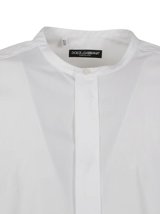  돌체앤가바나 긴팔 셔츠 G5KC0TFU5T9W0800 White - DOLCE & GABBANA