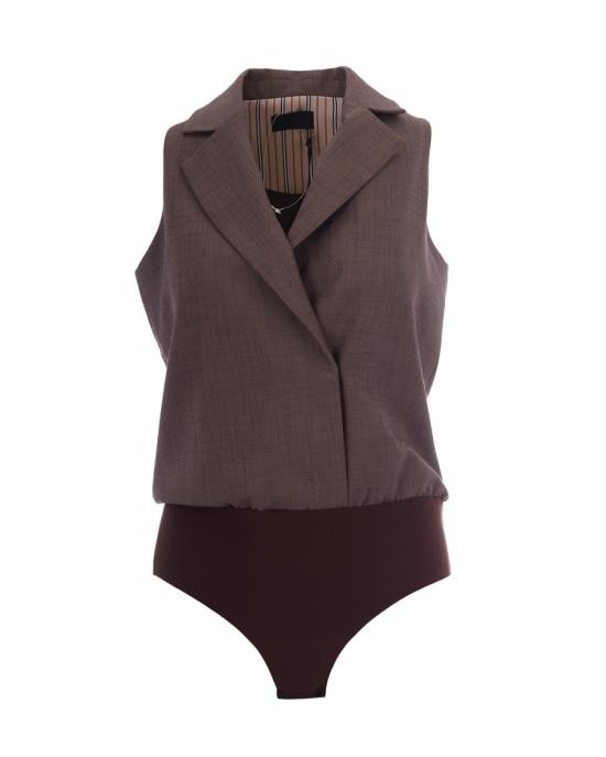 26SS 리우조 바디수트 티셔츠 1413589 Grey