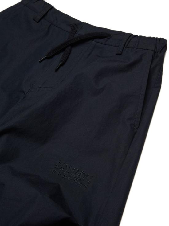 26SS [키즈] MM6 메종마르지엘라 스트레이트 팬츠 M60994MM05H M6900 Black - MM6 MAISON MARGIELA