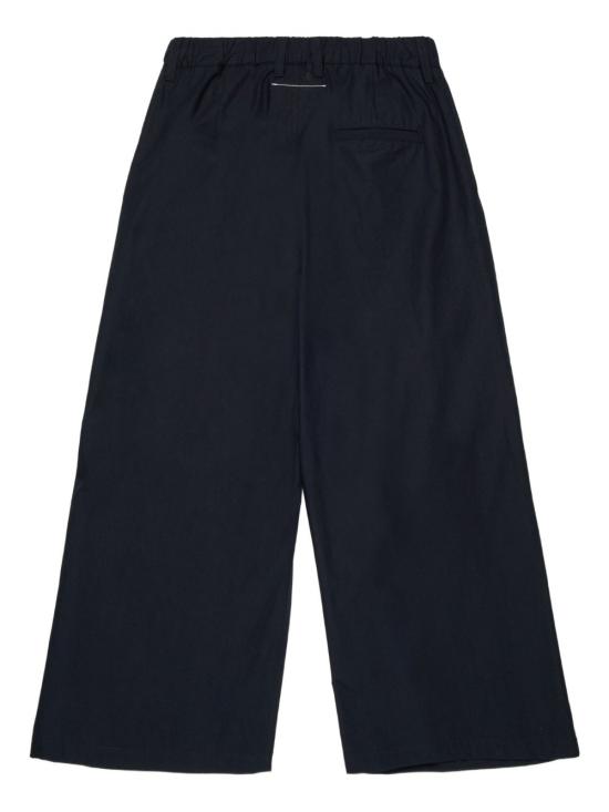 26SS [키즈] MM6 메종마르지엘라 스트레이트 팬츠 M60994MM05H M6900 Black - MM6 MAISON MARGIELA