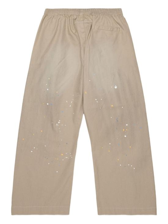 26SS [키즈] MM6 메종마르지엘라 스트레이트 팬츠 M60953MM07B M6709 Beige - MM6 MAISON MARGIELA