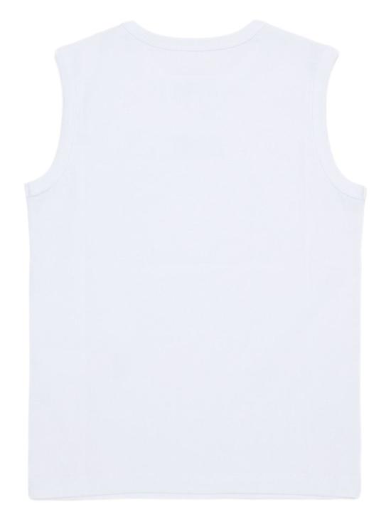 26SS [키즈] MM6 메종마르지엘라 티셔츠 M60575MM04I M6100 White - MM6 MAISON MARGIELA