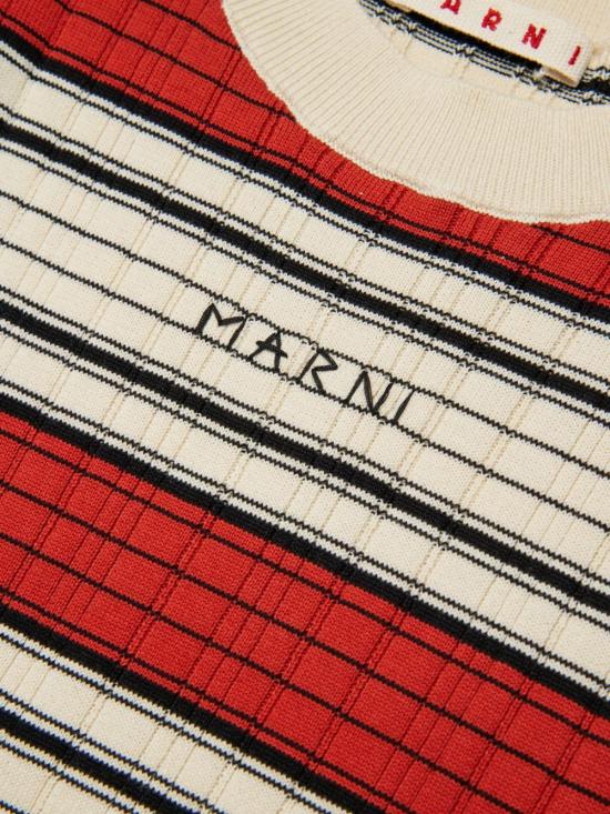 26SS [키즈] 마르니 캐시미어 니트 M01821M00X3 0M435 Red - MARNI