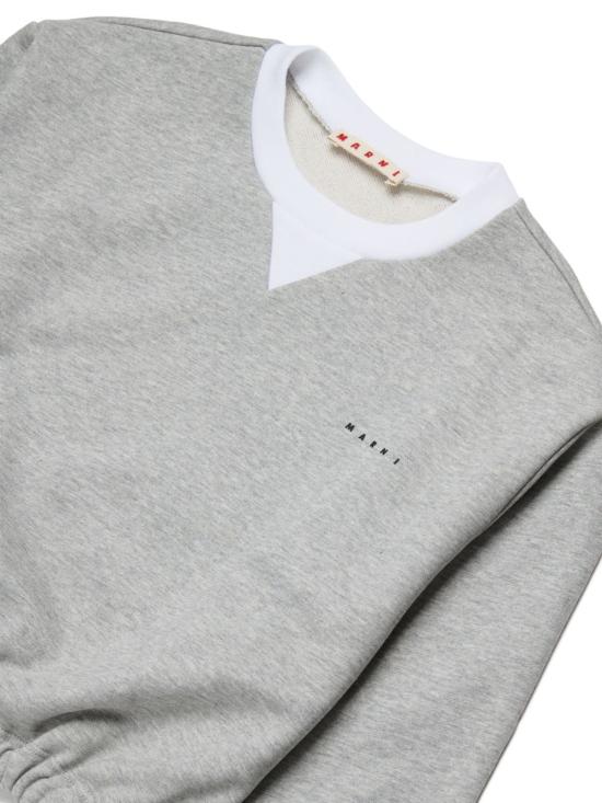 26SS [키즈] 마르니 트레이닝 상의 M01684M00V0 0M903 Grey - MARNI