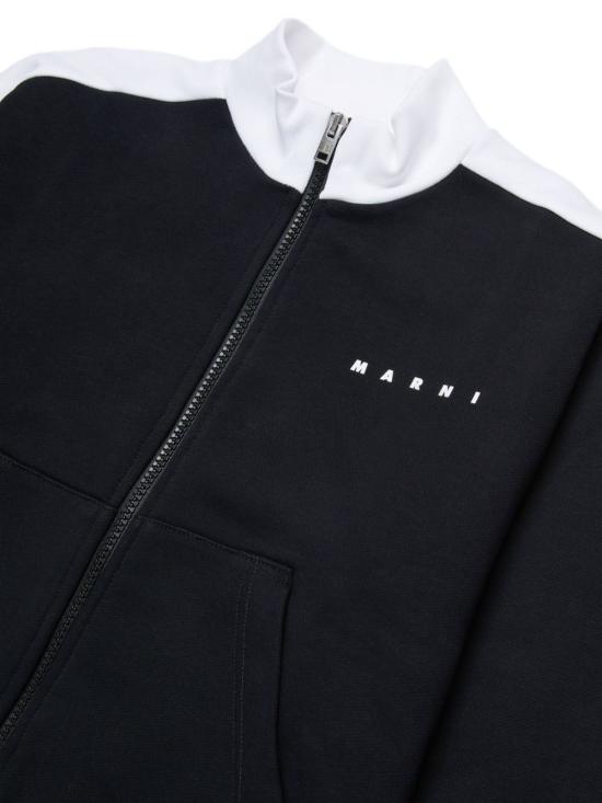 26SS [키즈] 마르니 트레이닝 상의 M01772M00V0 0M900 Black - MARNI