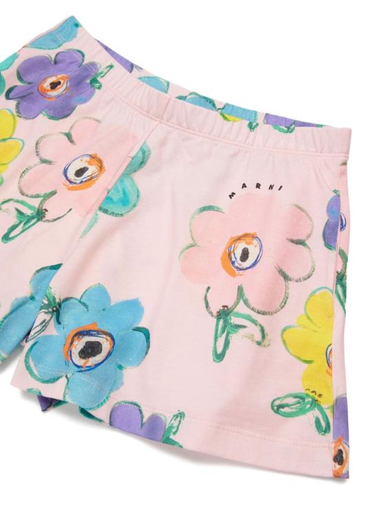 26SS [키즈] 마르니 쇼츠/버뮤다 M01812M00WY 0M351 Pink - MARNI