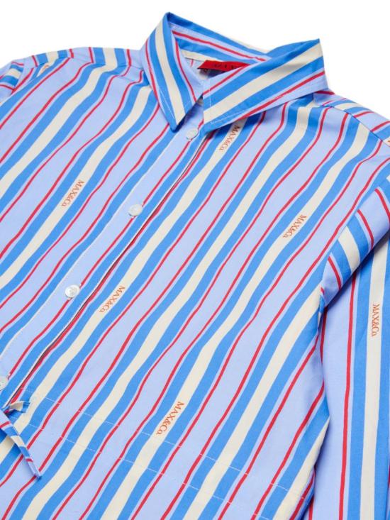 26SS [키즈] 막스앤코 셔츠 MX0291MX01E MX804 Clear Blue - MAX & CO.