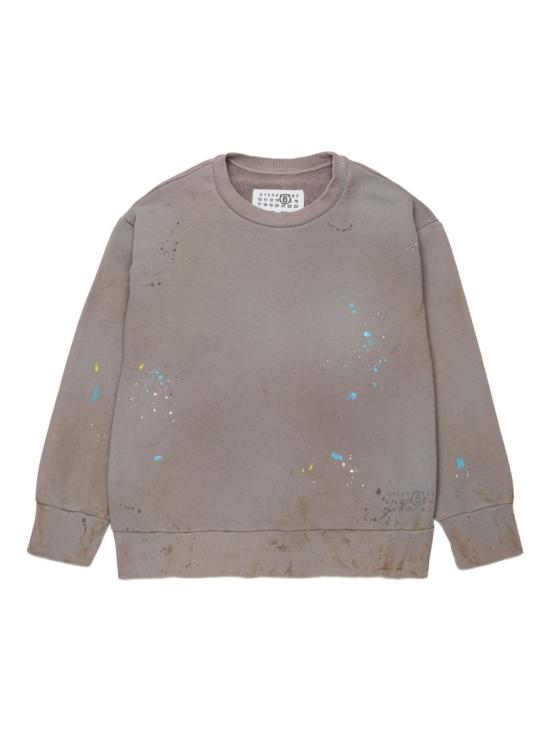 26SS [키즈] MM6 메종마르지엘라 캐시미어 니트 M61006MM07K M6908 Grey