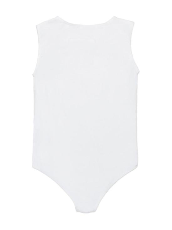 26SS [키즈] MM6 메종마르지엘라 티셔츠 M60809MM05M M6100 White - MM6 MAISON MARGIELA