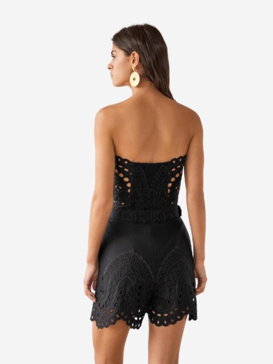  차로루이즈 숏팬츠 차로 루이스 듄 쇼츠 블랙 - CHARORUIZ