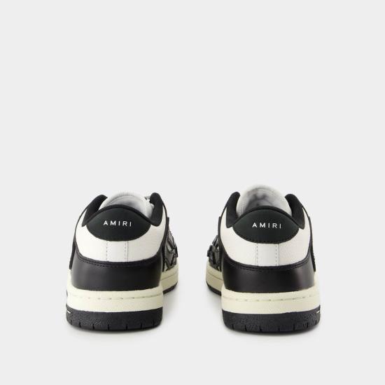 26SS 아미리 스니커즈 AMFOSR1047099 BLACK WHITE DOM - AMIRI