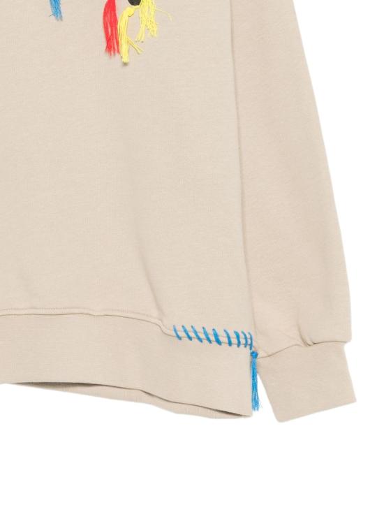 26SS [키즈] 엠에스지엠 트레이닝 상의 S6MSJUSW142 092 Beige - MSGM