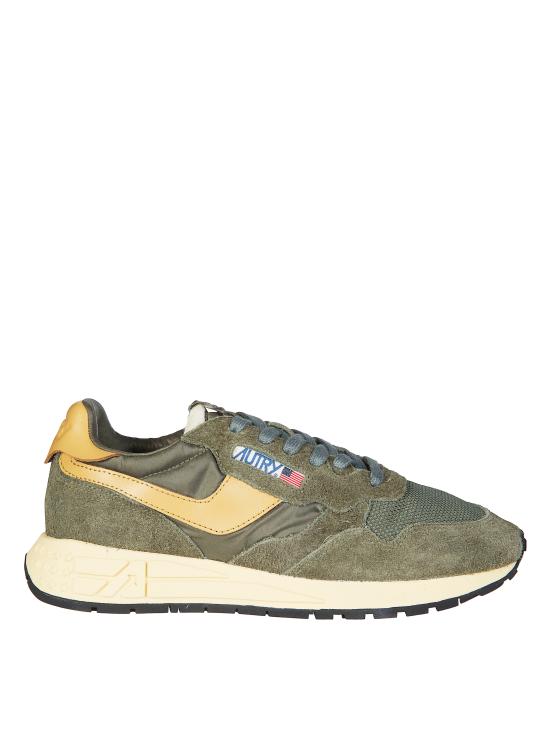 26SS 오트리 릴윈드 로우 나일론 스웨이드 스니커즈 WWLMUT44 KHATAFFY VERDE