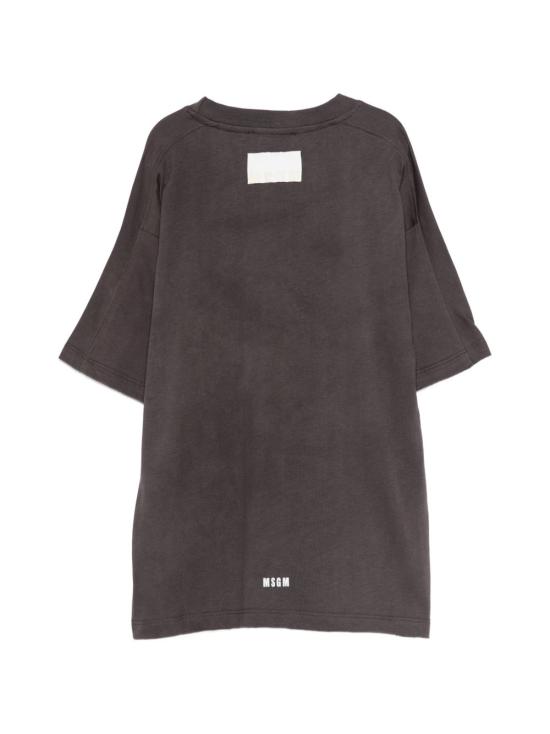 26SS [키즈] 엠에스지엠 티셔츠 S6MSJUTH151 103 Grey - MSGM