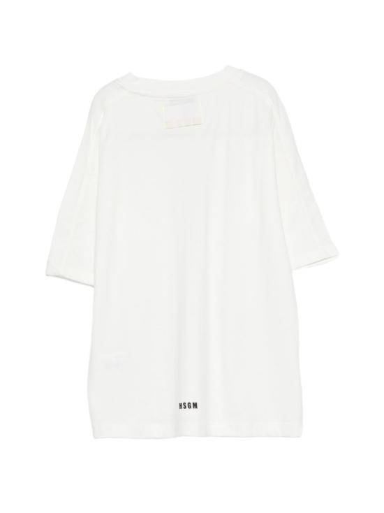 26SS [키즈] 엠에스지엠 티셔츠 S6MSJUTH151 002 White - MSGM