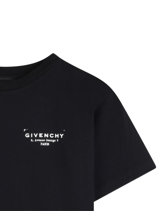 26SS [키즈] 지방시 티셔츠 H31075 09B Black - GIVENCHY