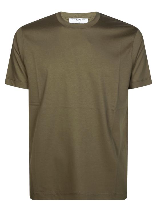 26SS 다니엘피에솔리 반팔 티셔츠 4315 33 VERDE